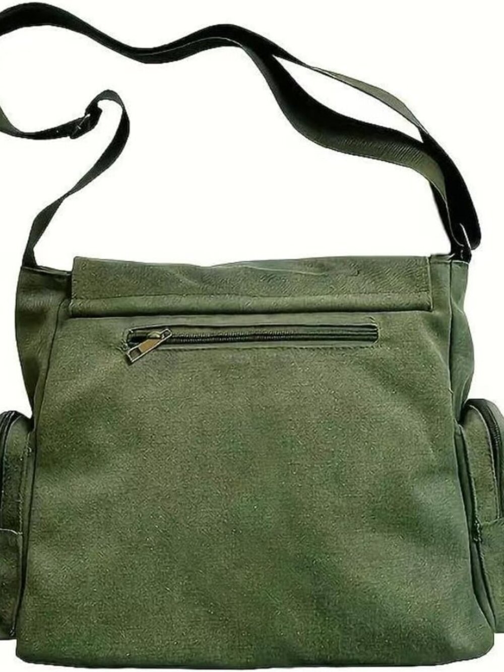 Pattern Messenger Bag Cute Canvas Crossbody Bags Women/Men Shoulder Messenger Pu - Picture 3 of 6